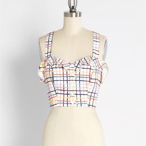 ModCloth x Collectif With Flying Watercolors Tank Top - Picture 3 of 3